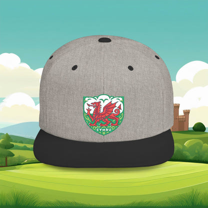 The Cymru Flat Bill Snapback