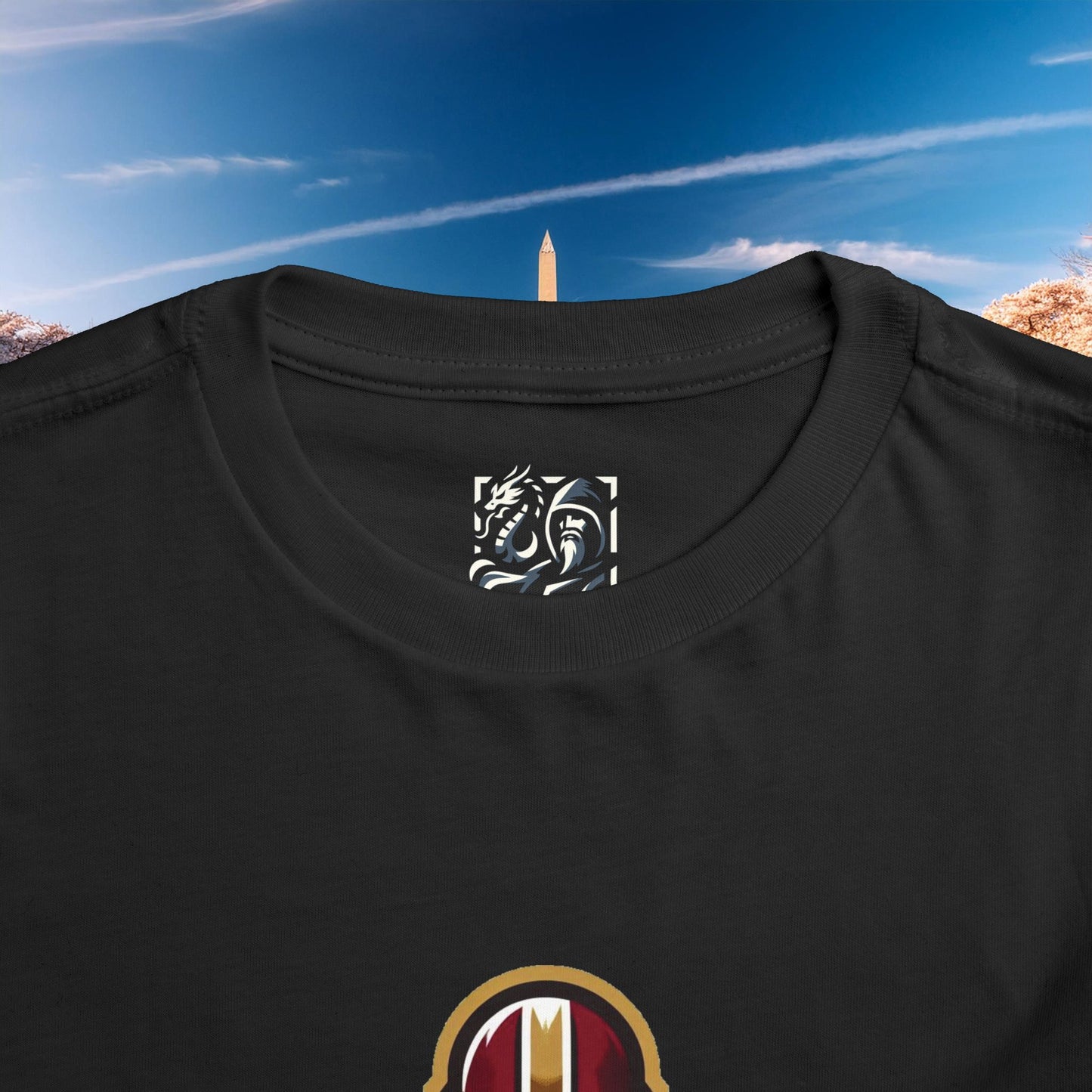 Washington Football Player Logo Toddler Tee