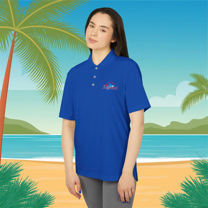 Miami Leaping Marlin adidas Performance Polo
