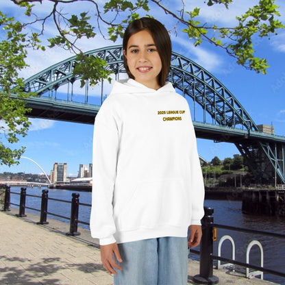Newcastle Cup Champions Crest Youth Hoodie