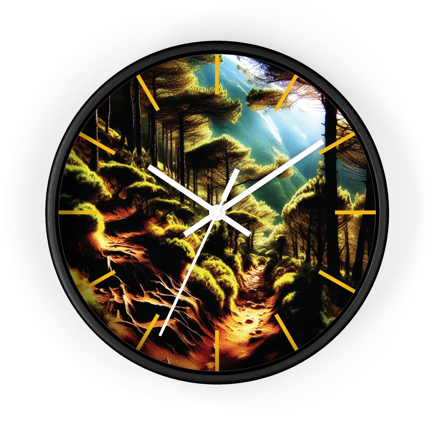 Enchanted Path Wall Clock