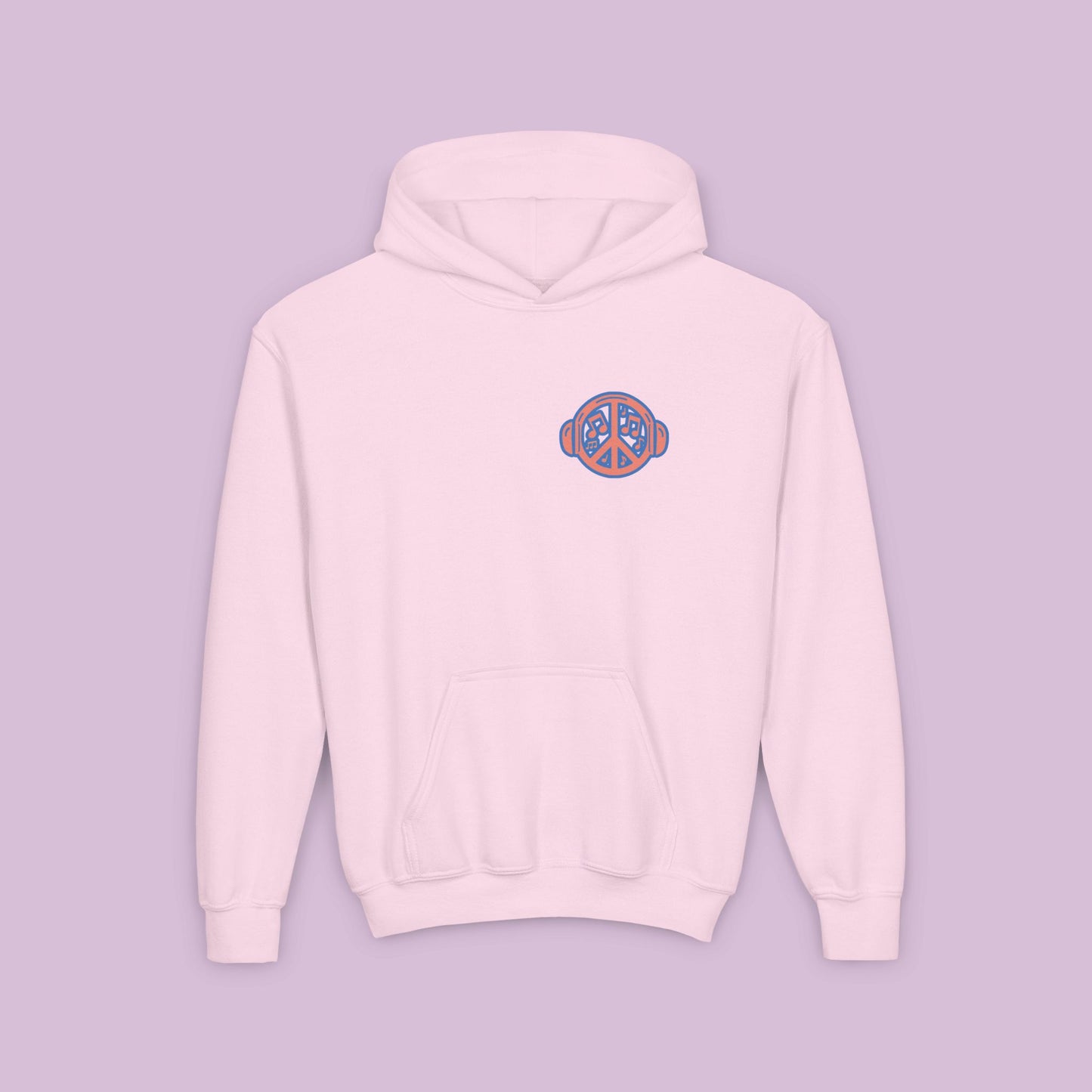 "Beats Not Bombs" Peace Youth Hoodie