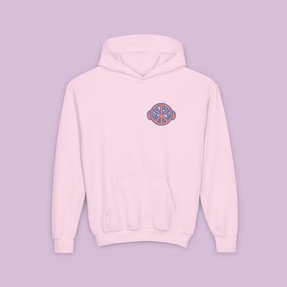 "Beats Not Bombs" Peace Youth Hoodie