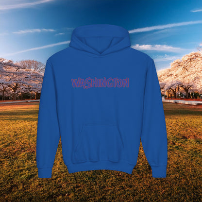 Washington Spirit Eagle Design Youth Hoodie