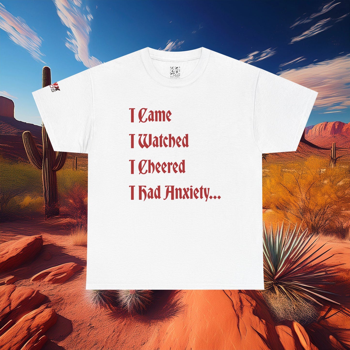 PHX Reds "Never Leave A Wrexham Match" Tee