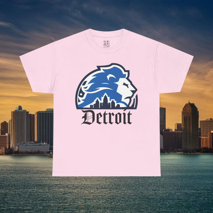 Detroit Football Skyline Tee