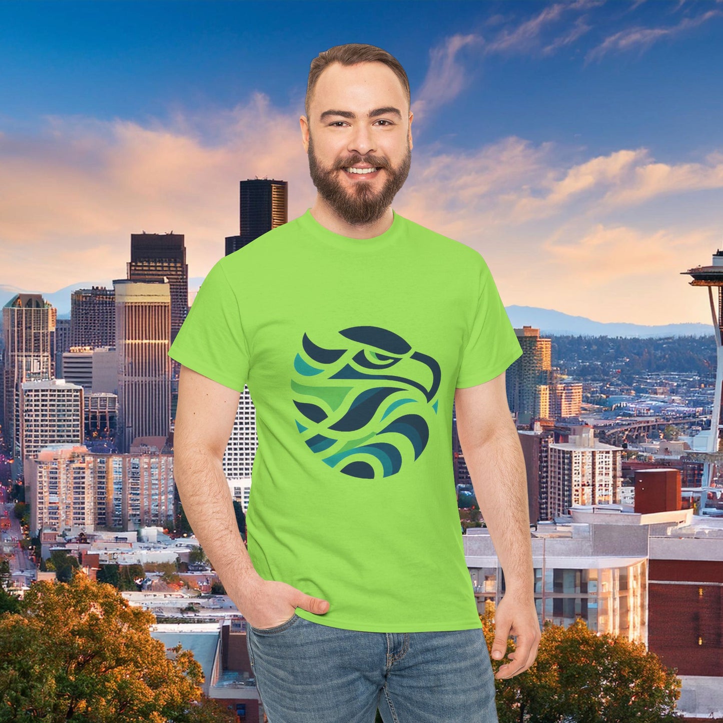 Seattle Football Logo Tee