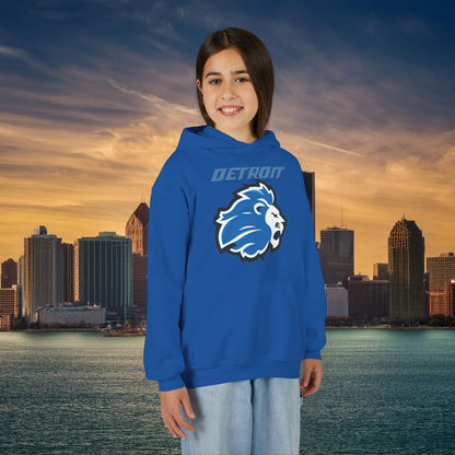 Detroit Football Logo Youth Hoodie