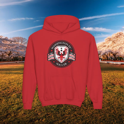 DC United Crest Youth Hoodie