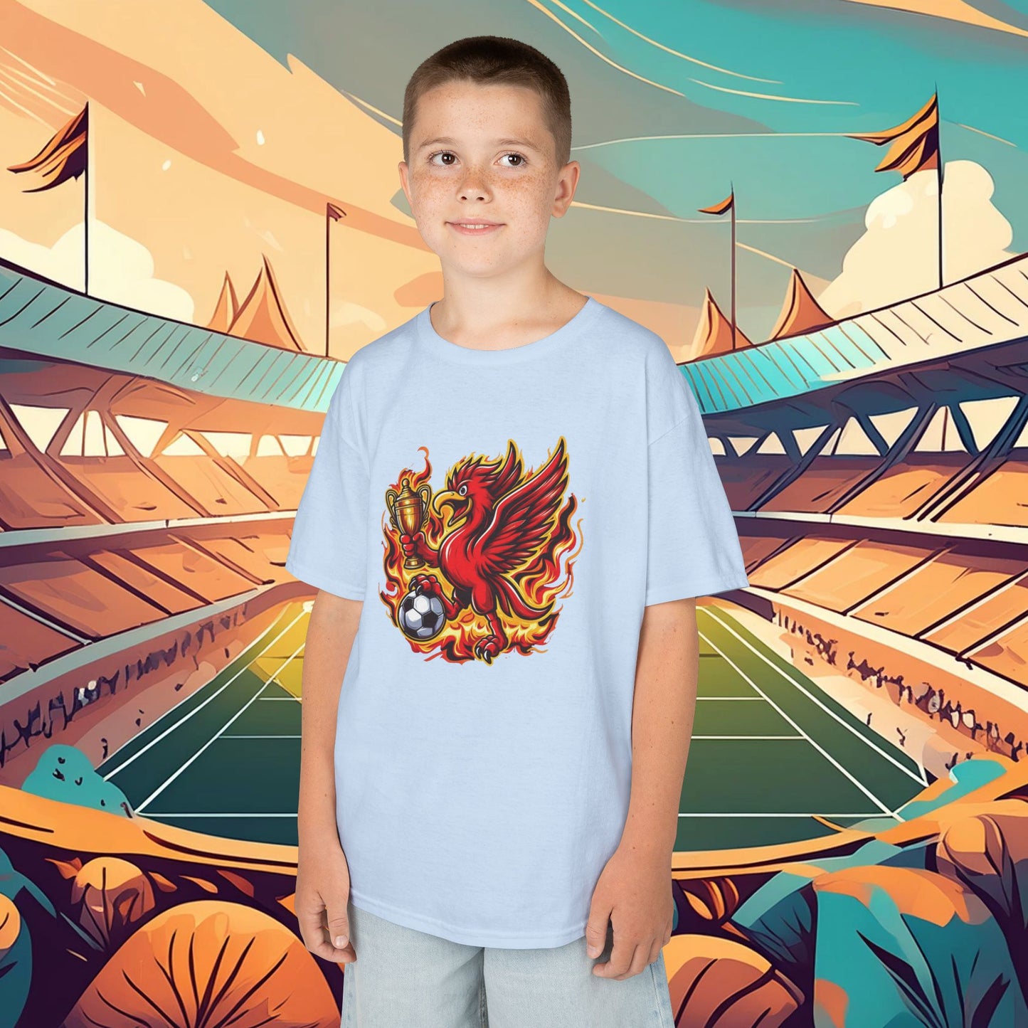 Liverpool Flames Kids Tee