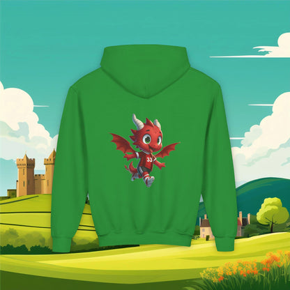 Wrecsam Mini Red Dragon Youth Hoodie