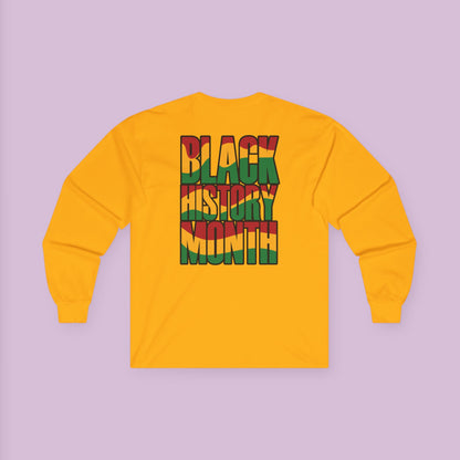Black History Month Long Sleeve Tee