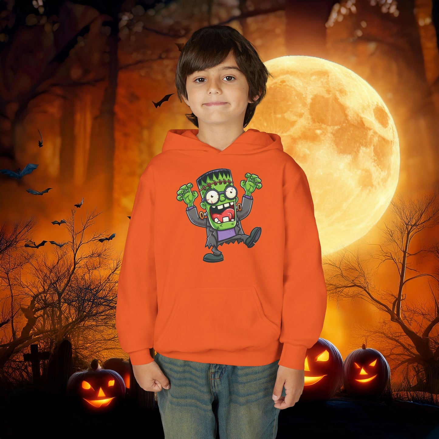 Frankenstein's Monster Youth Hoodie