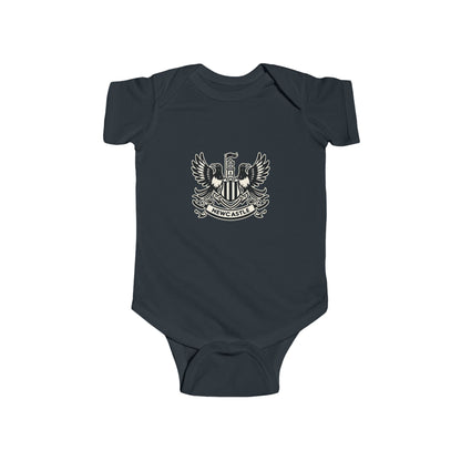 Newcastle United B&W Crest Infant Bodysuit