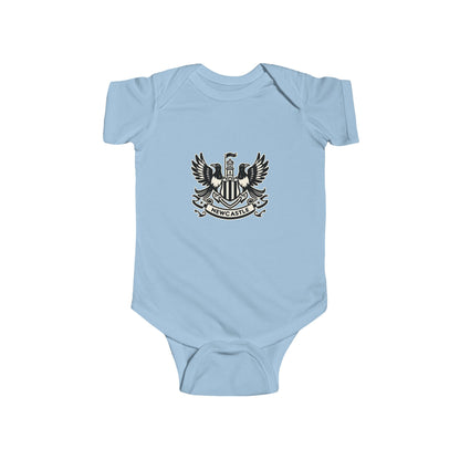 Newcastle United B&W Crest Infant Bodysuit