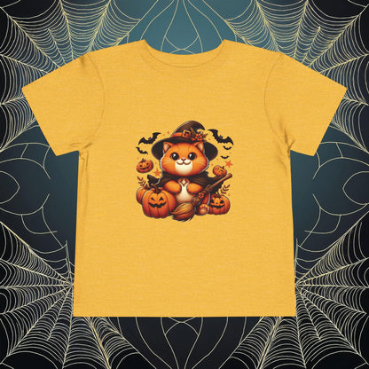 Halloween Cat Toddler Tee