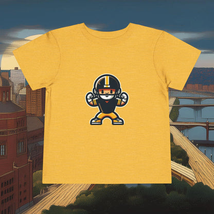Mini Pittsburgh Football Player Toddler Tee
