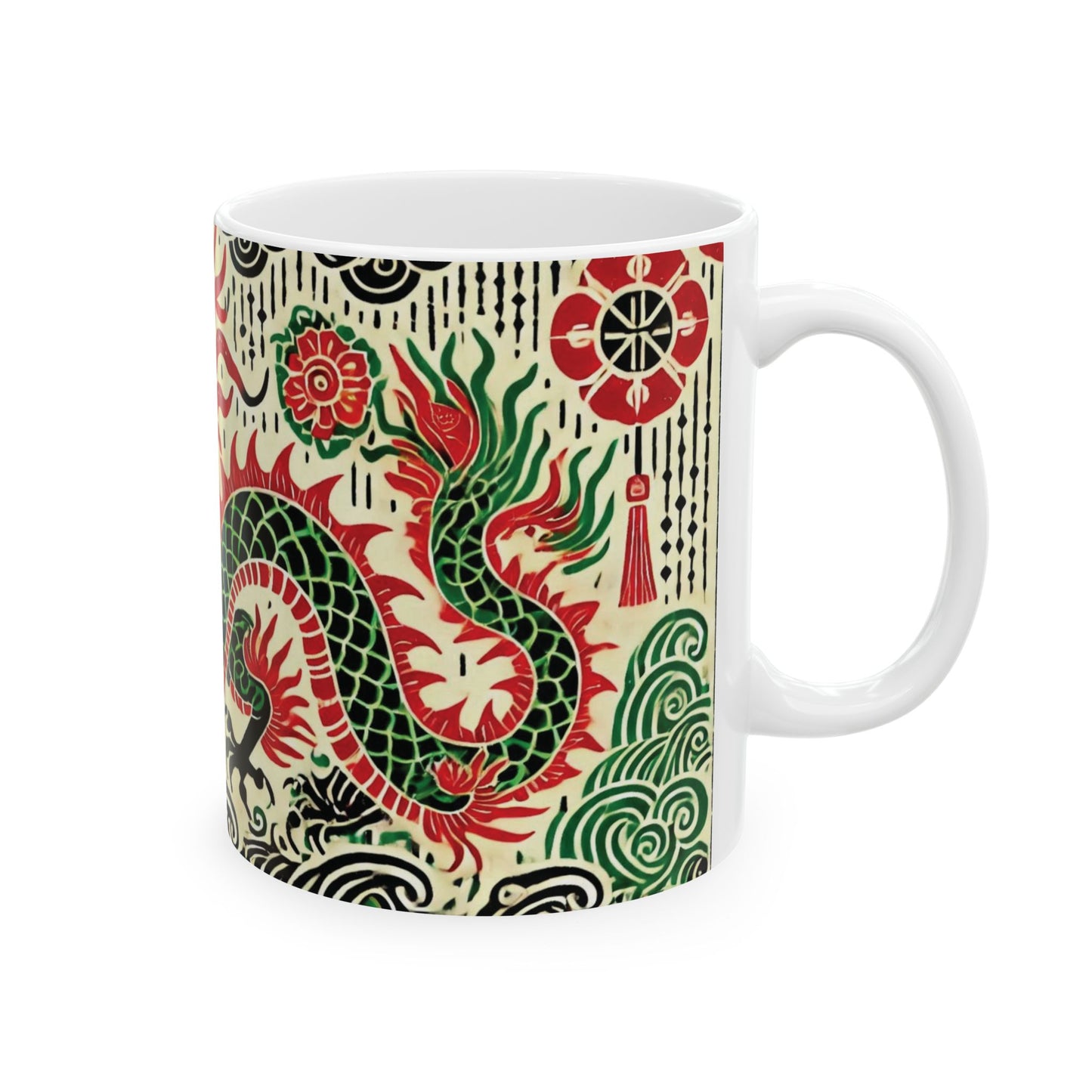 Dragon Dance Ceramic Mugs (11oz\15oz)
