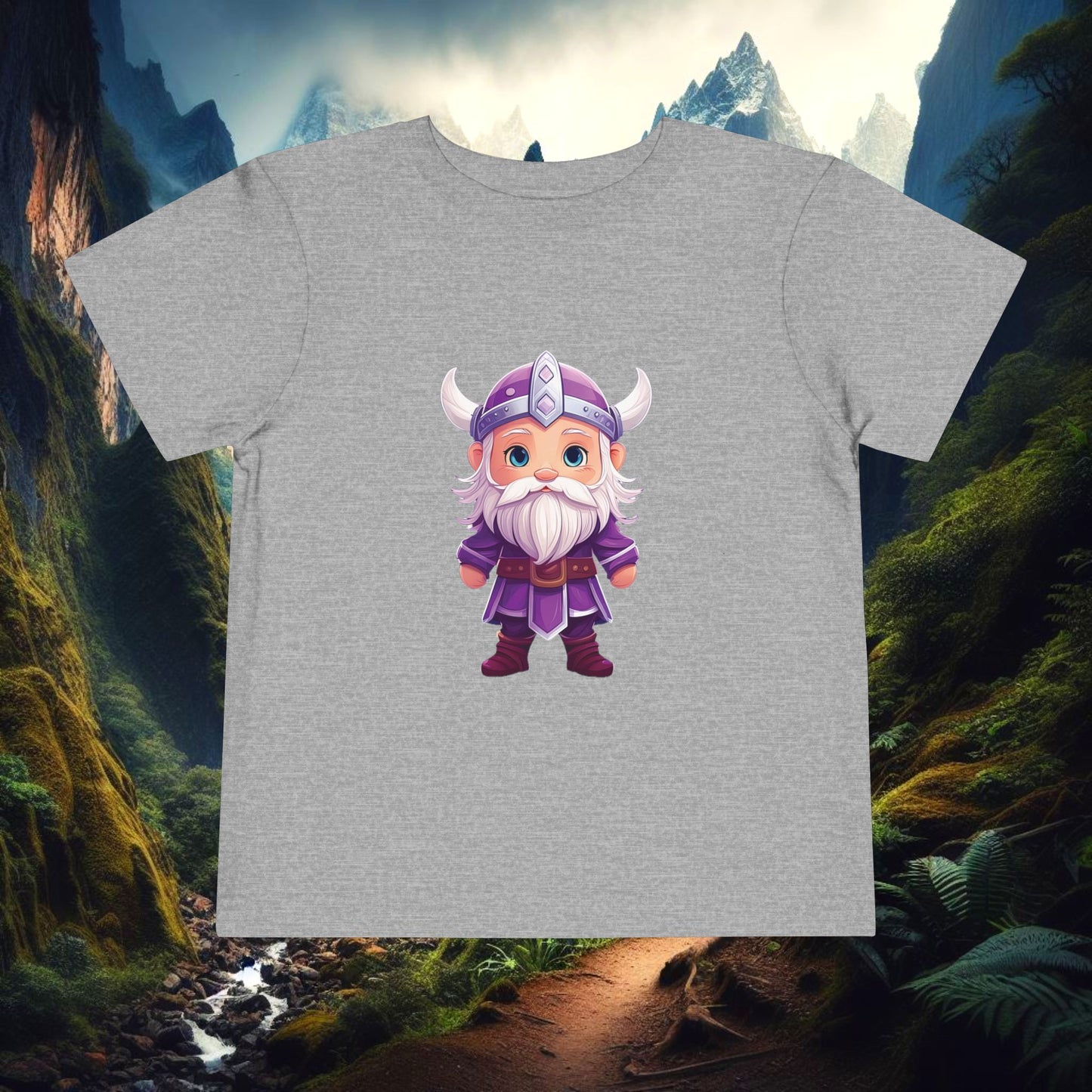 Purple Viking Toddler Tee
