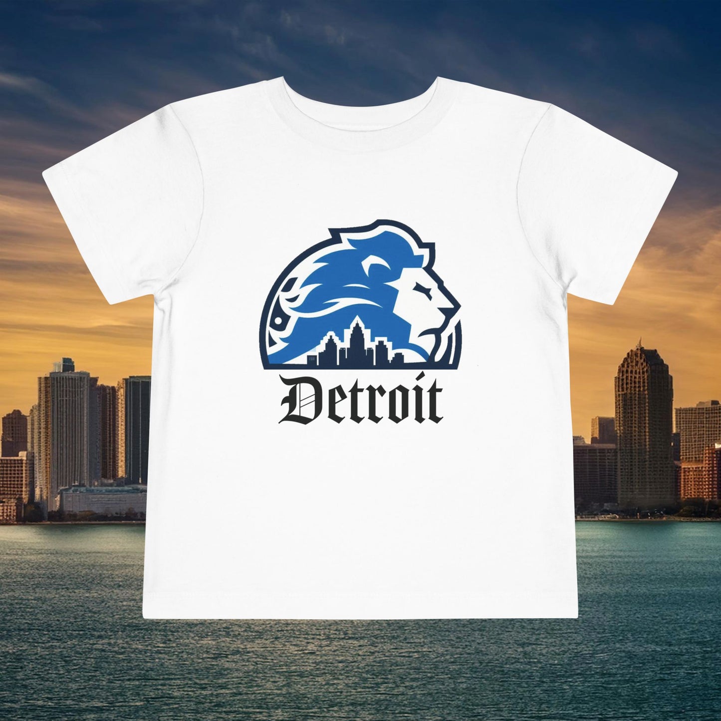 Detroit Football Skyline Toddler Tee