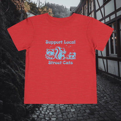 Support Local Street Cats Toddler Tee