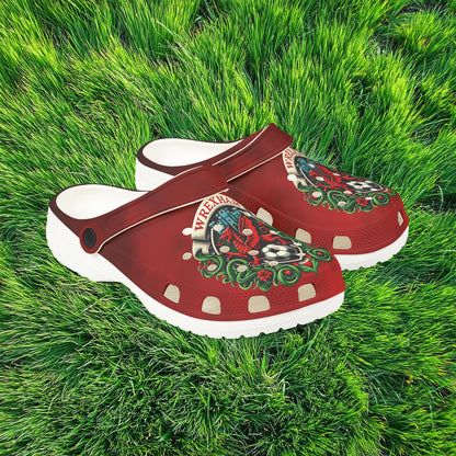 Wrexham Crest Foam Clogs