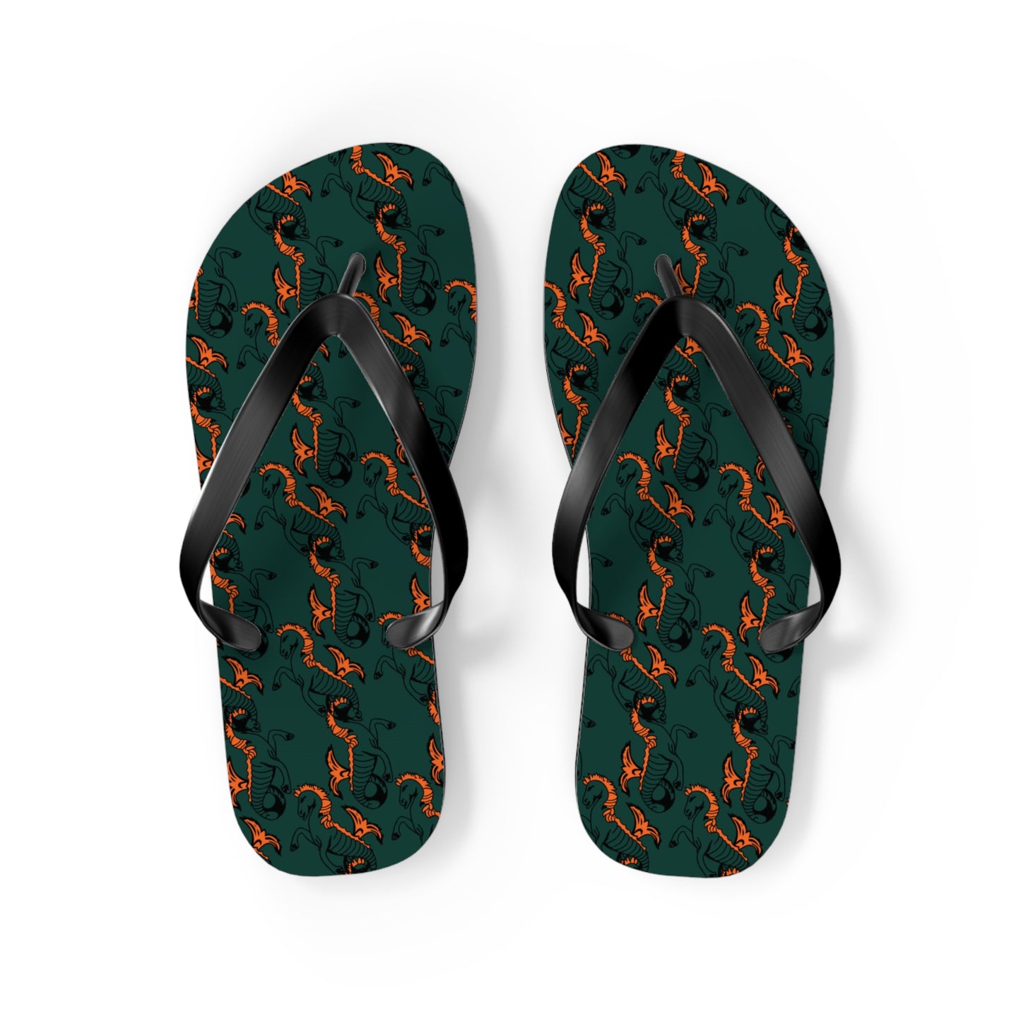 Newcastle Seahorse Flip Flops