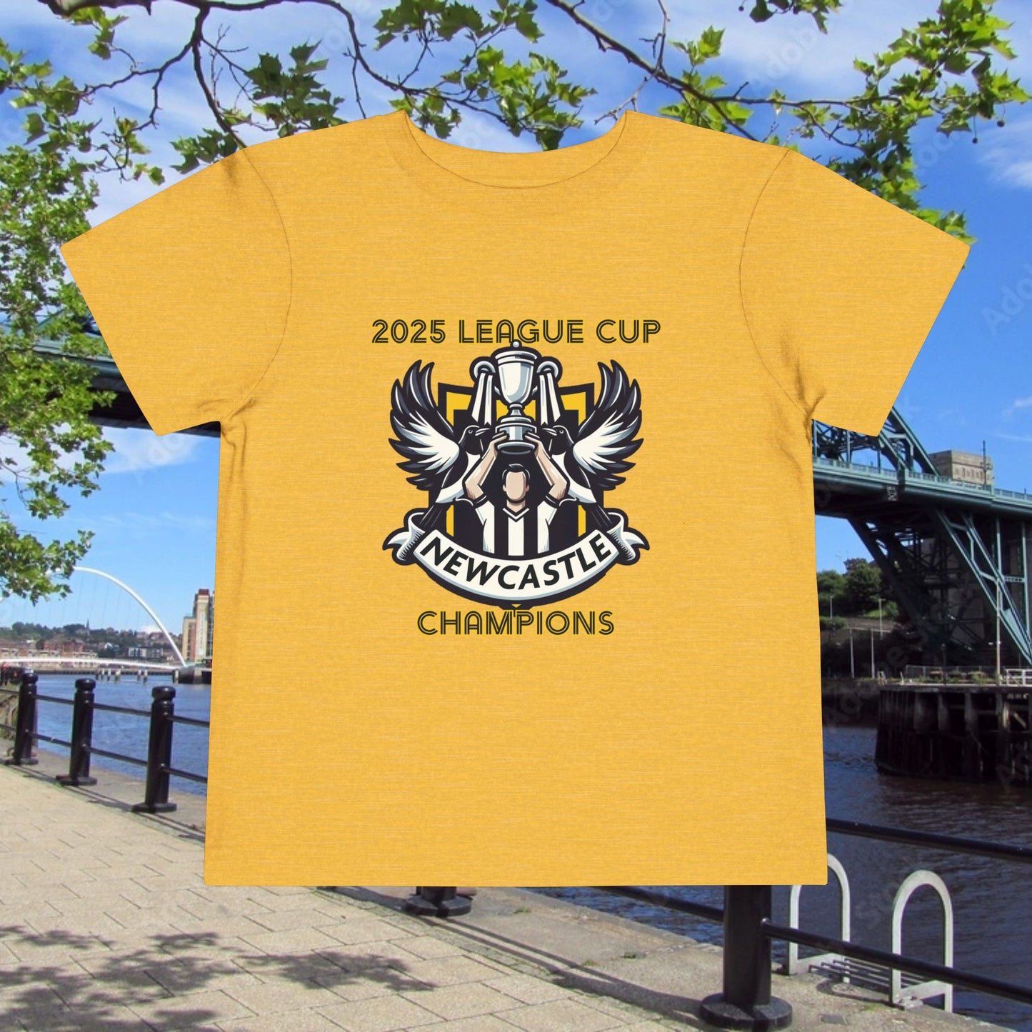 Newcastle Cup Champions Crest Toddler Tee
