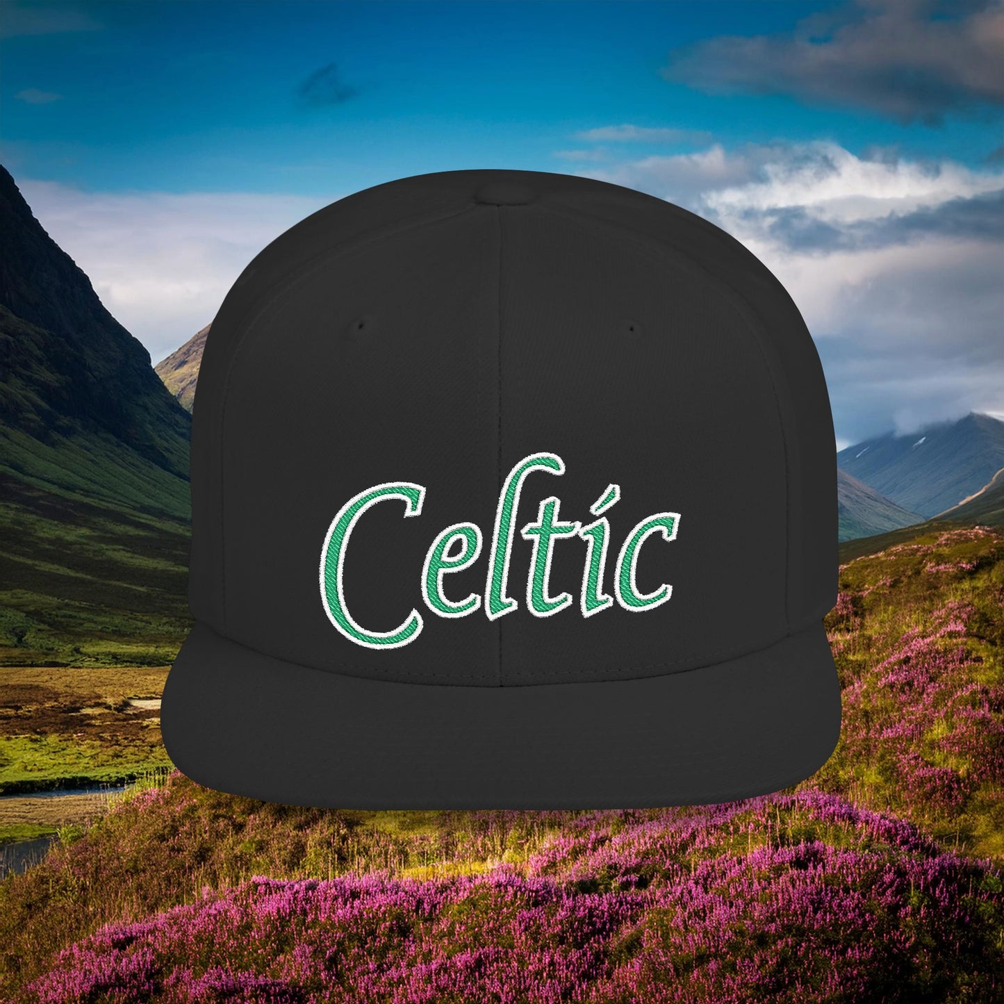 Celtic Flat Bill Snapback