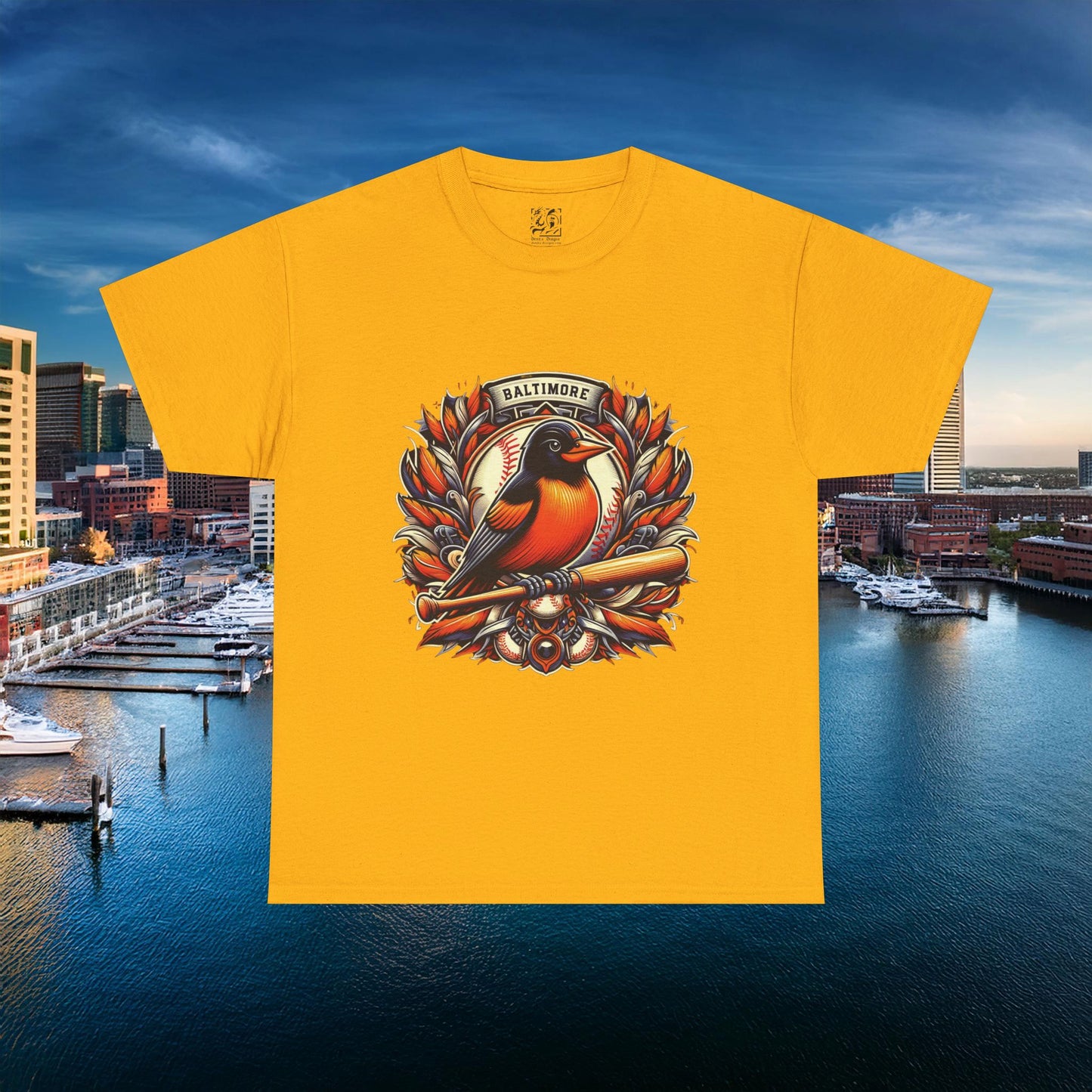 Baltimore Baseball Crest Tee