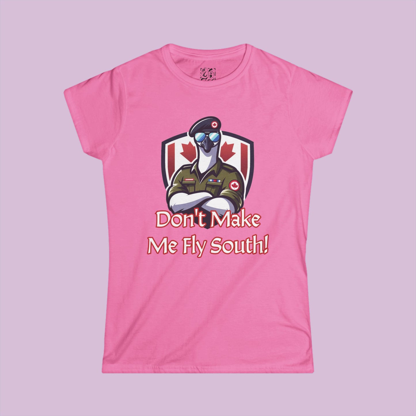 Canadian Goose "Don't Make Me Fly South" Women's Softstyle Tee