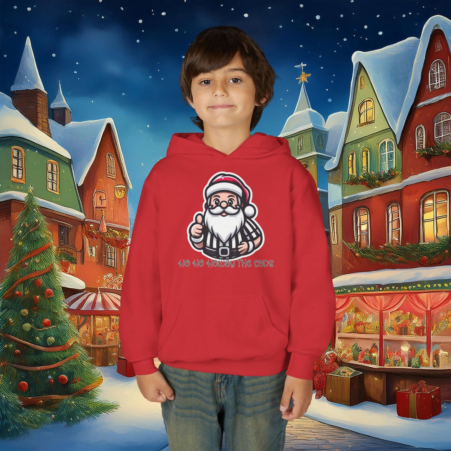 Newcastle United Ho Ho Howay the Lads Youth Hoodie