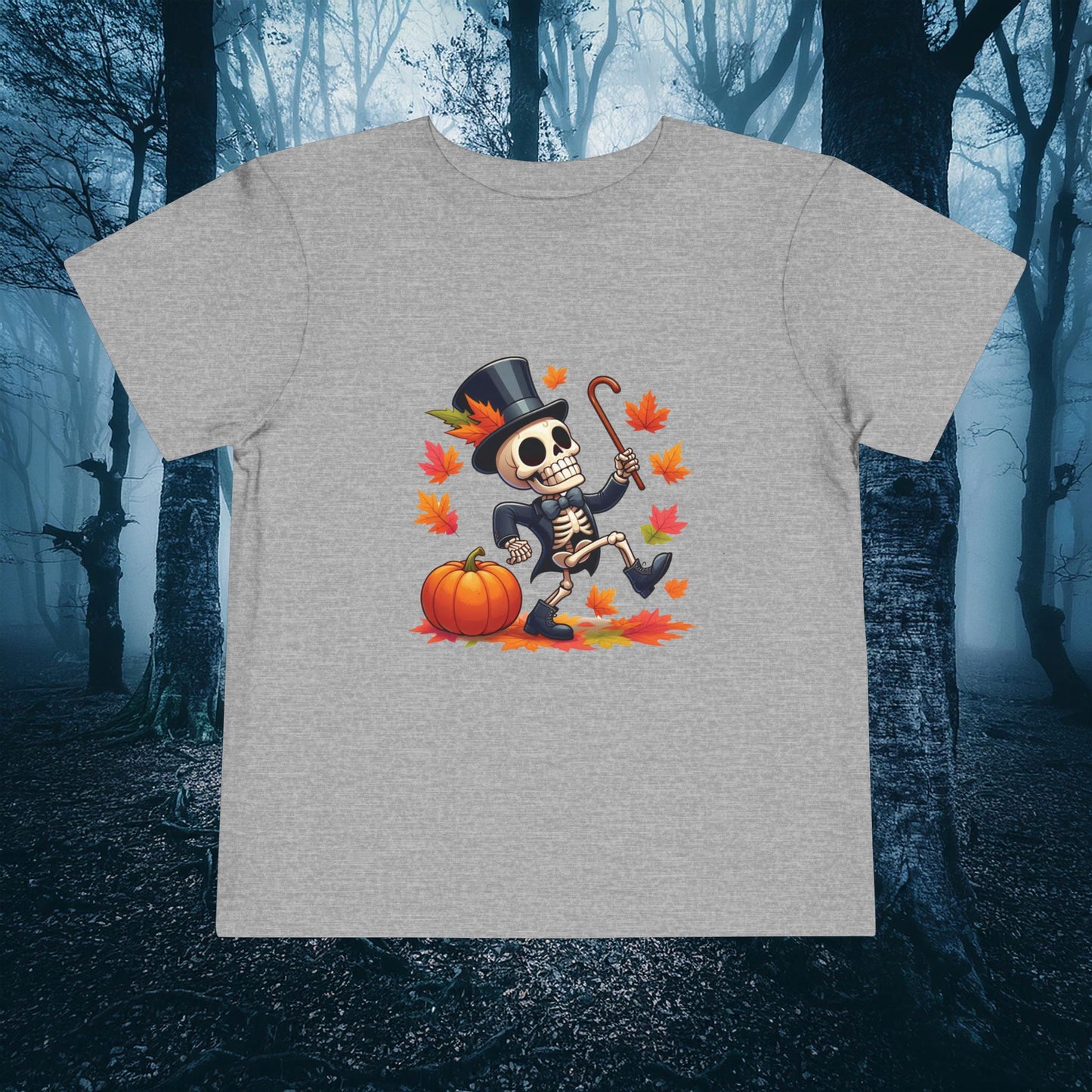 Snazzy Skeleton Toddler Tee