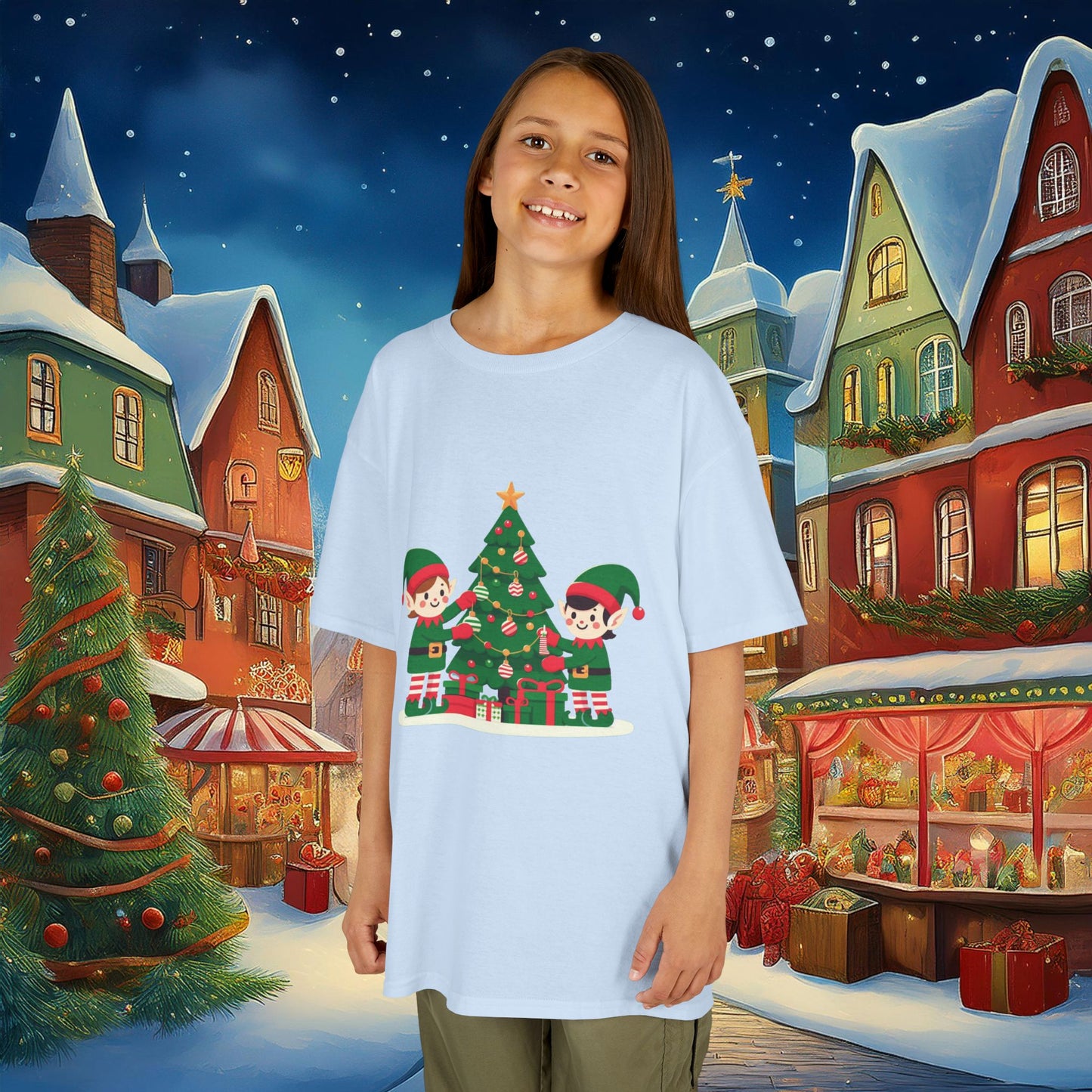 Christmas Elves Kids Tee