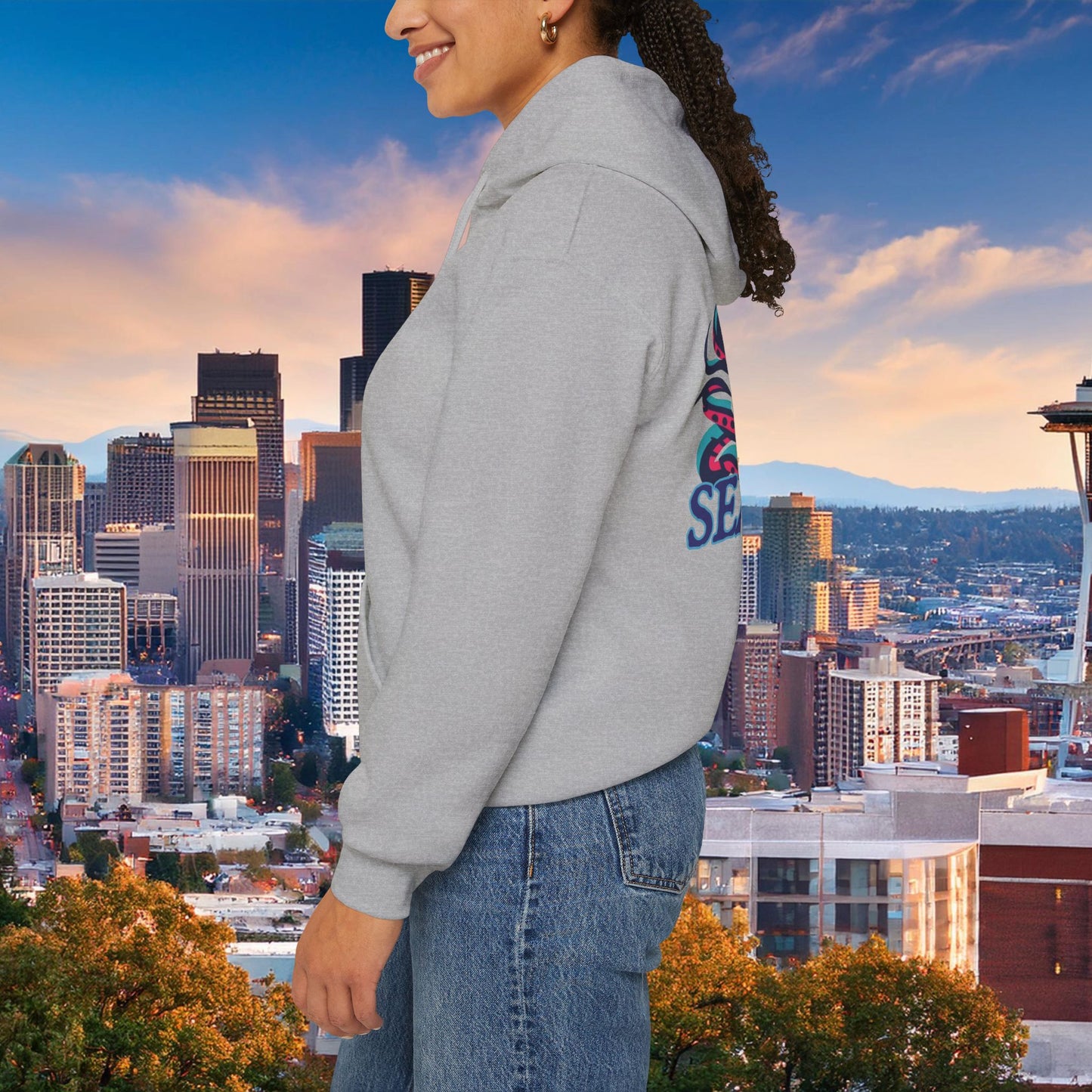 Seattle Hockey Logo Hoodie