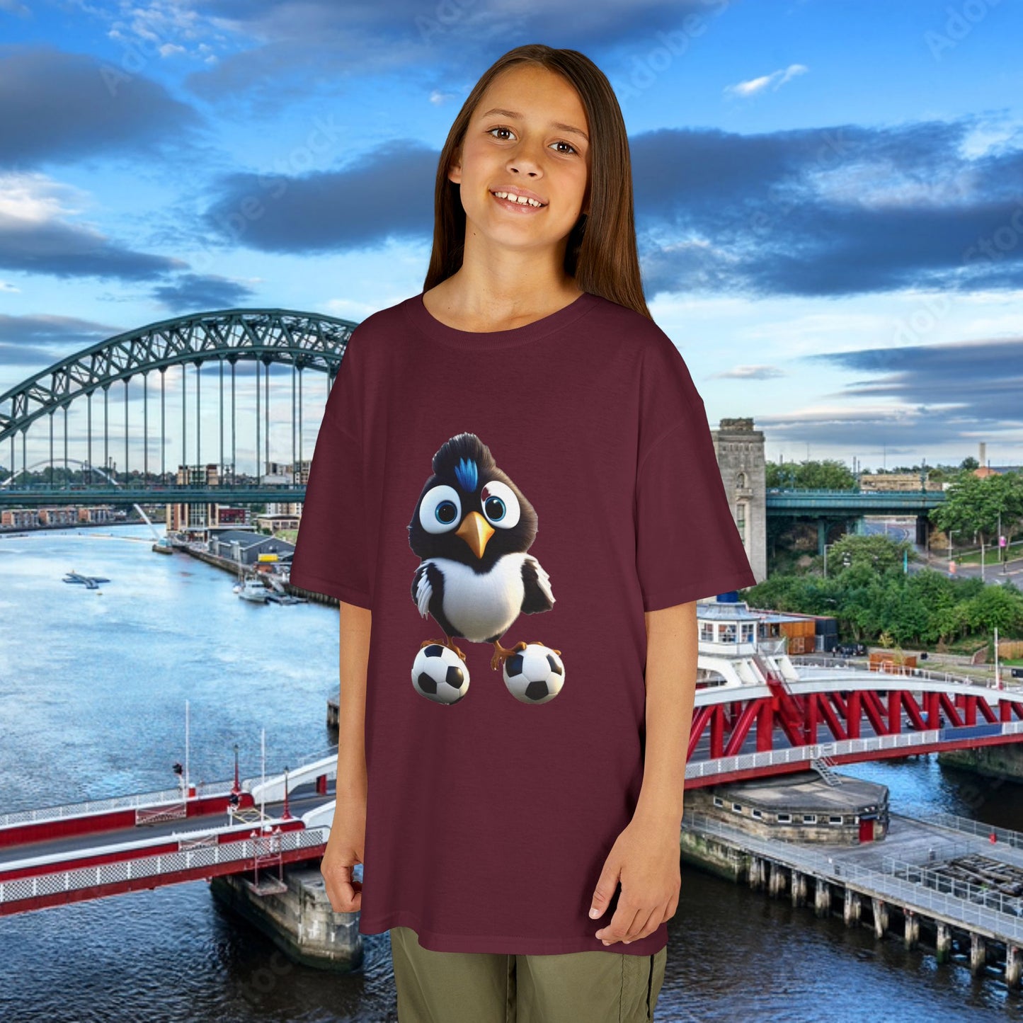 Newcastle United Little Mag Kids Tee