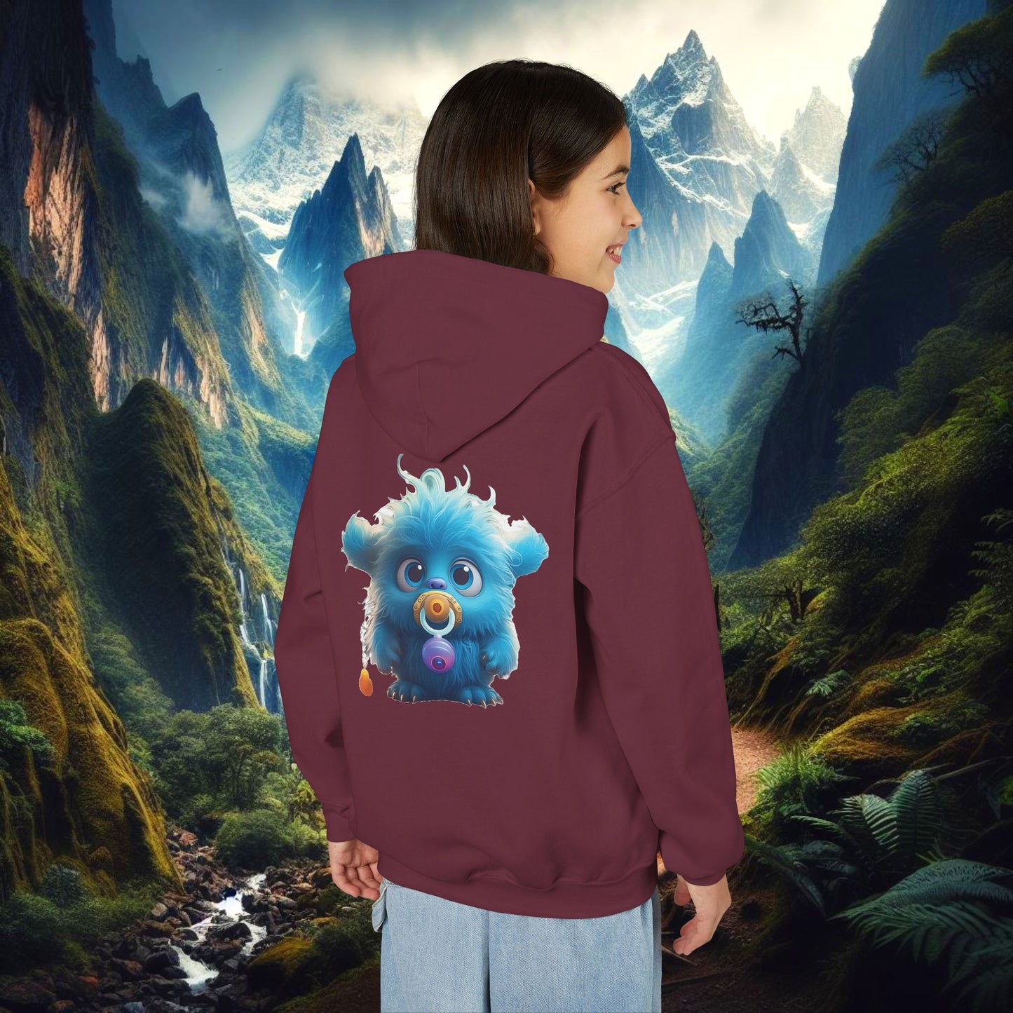 Baby Monster Youth Hoodie