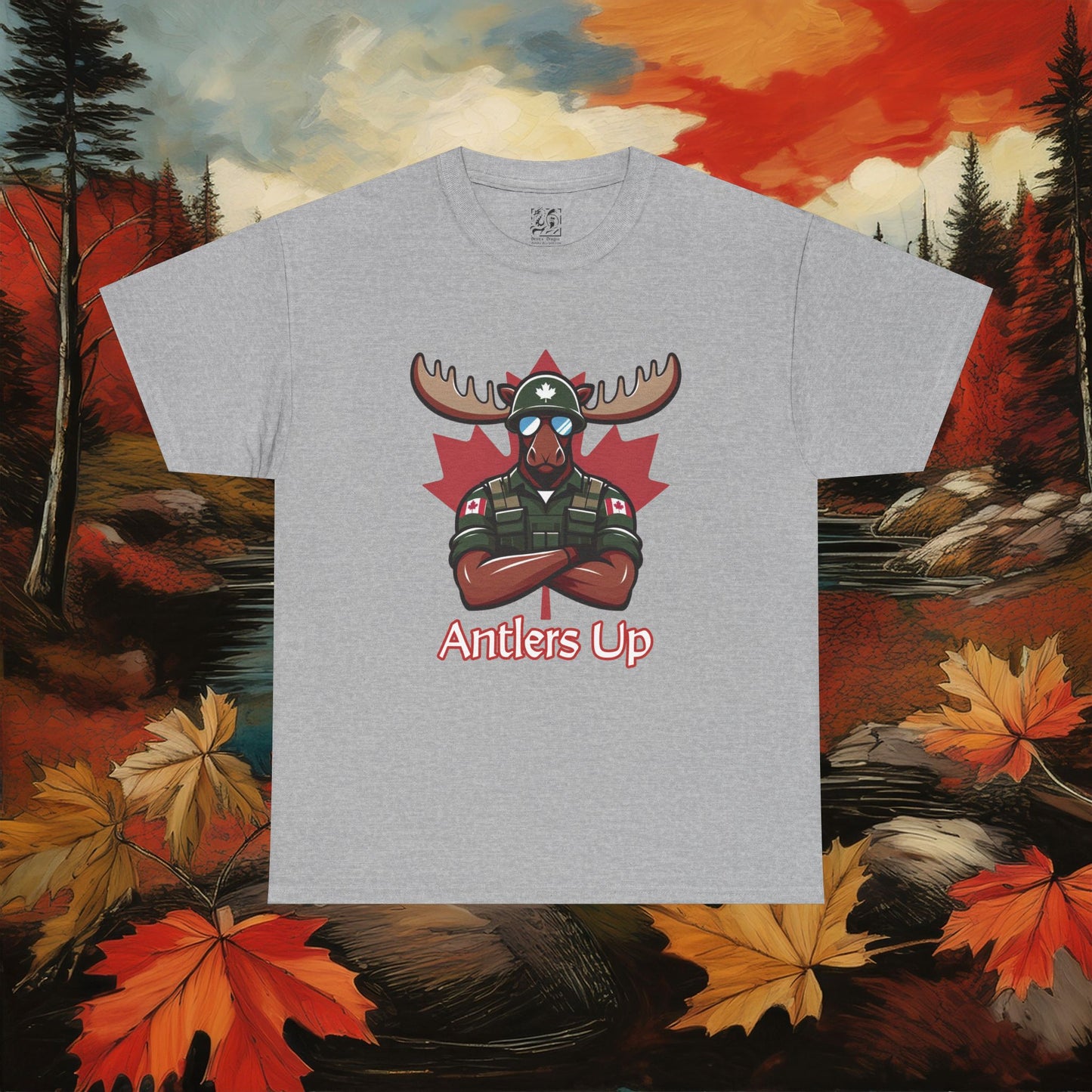 Canadian Moose "Antlers Up" Tee