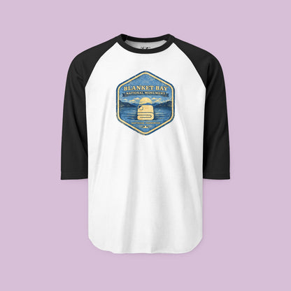 Blanket Bay National Monument Raglan Tee