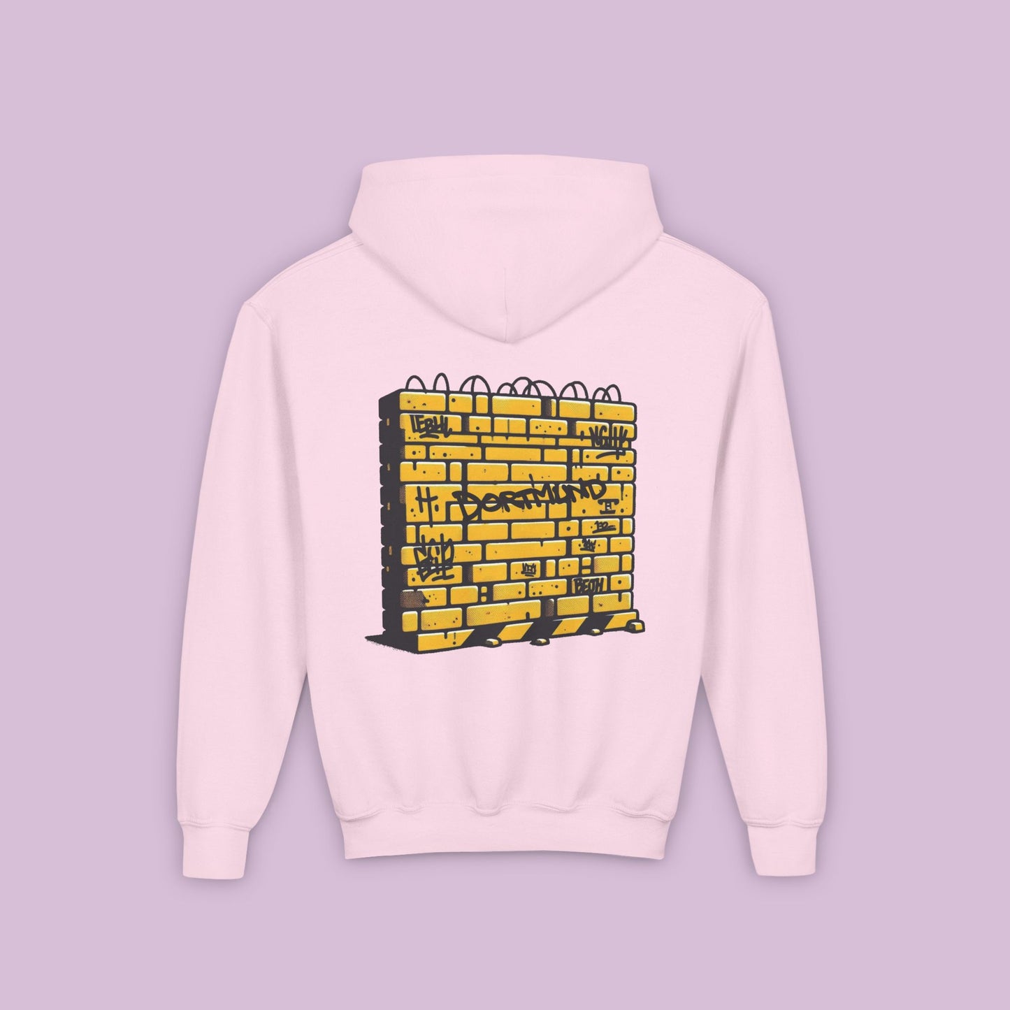Dortmund Honeycomb Graffiti Youth Hoodie