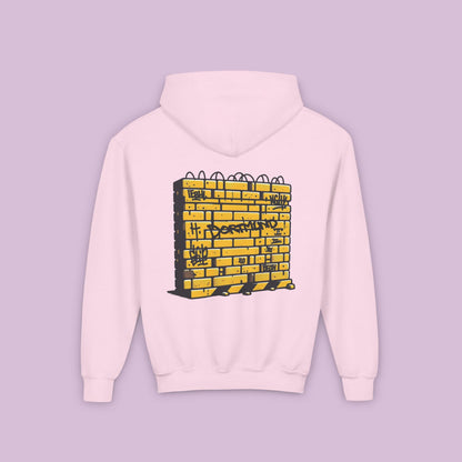 Dortmund Honeycomb Graffiti Youth Hoodie