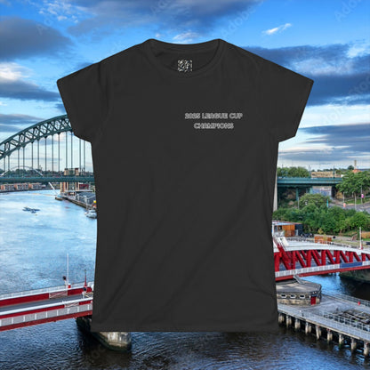 NUFC 2025 Carabao Cup Women's Softstyle Tee