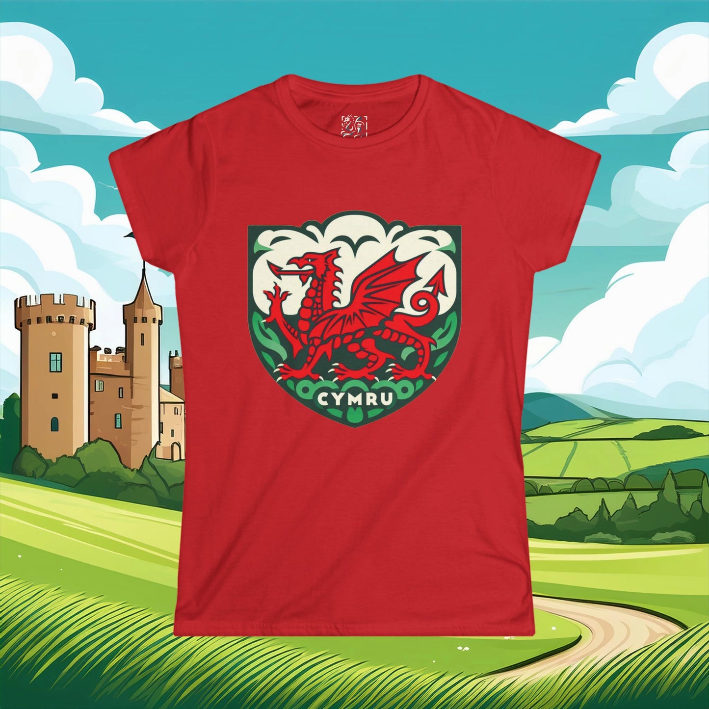 Cymru Women's Softstyle Tee