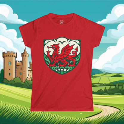 Cymru Women's Softstyle Tee