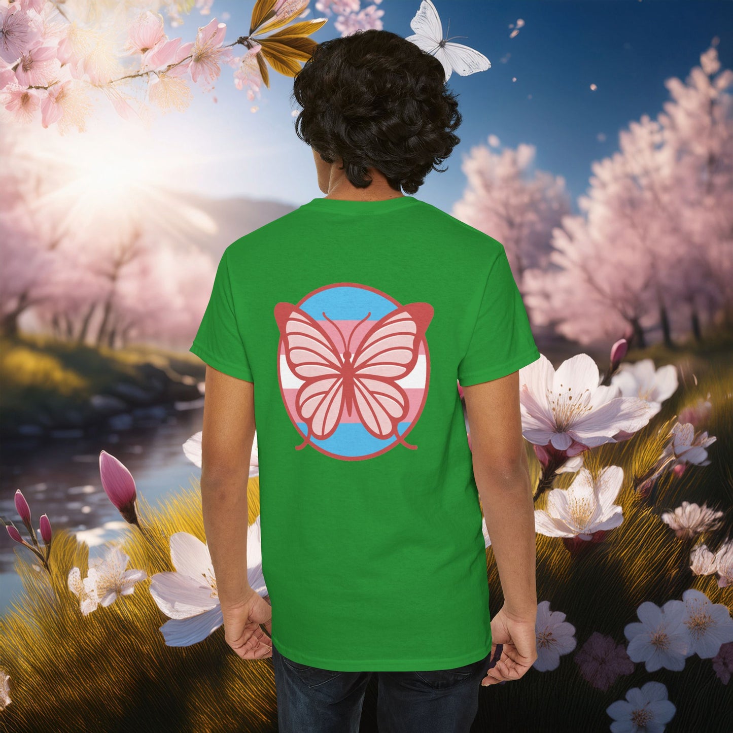 The T Elders Butterfly Unisex Cotton Tee
