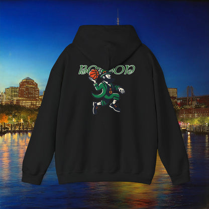 Boston Basketball Logo Hoodie