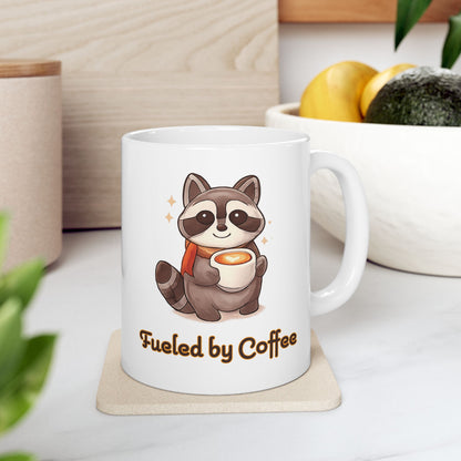 Fueled by Coffee Ceramic Mug (11oz/15oz)