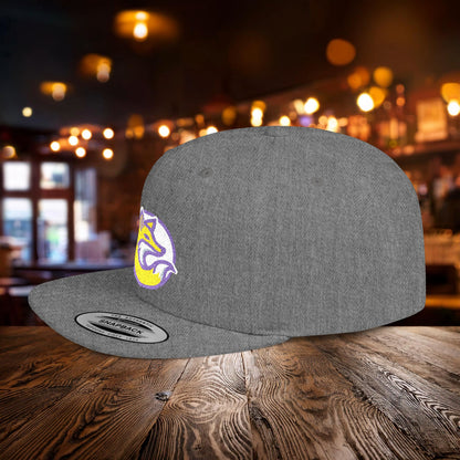 Leicester Logo Flat Bill Snapback