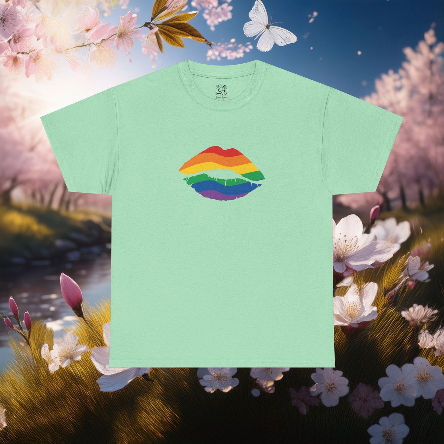 Rainbow Kiss Tee