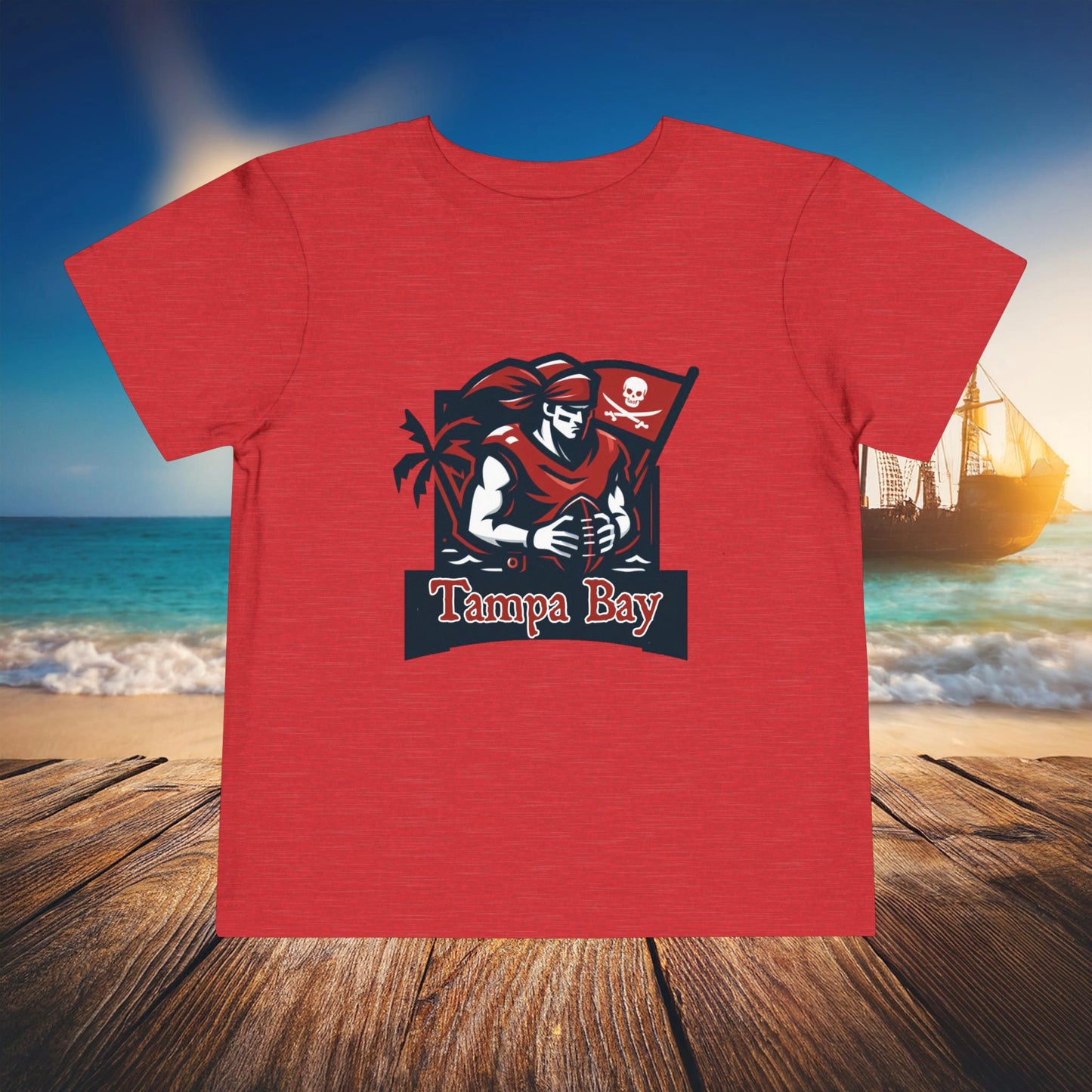 Tampa Bay Football Player Toddler Tee
